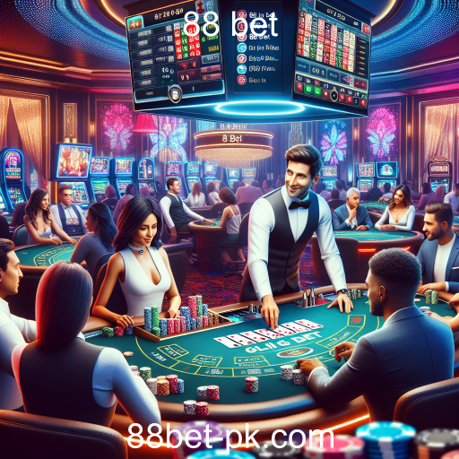 A Emoção dos Jogos Ao Vivo no 88 Bet